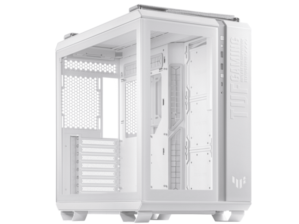 Kucište ASUS TUF GAMING GT502 PLUS TG ARGB Mid Tower/ATX/Micro ATX/Mini ITX/bez napajanja/bela