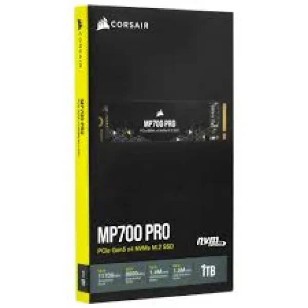 SSD M.2 NVMe Corsair 1TB MP700 PRO Gen5x4 9600/11700MB CSSD-F1000GBMP700PNH