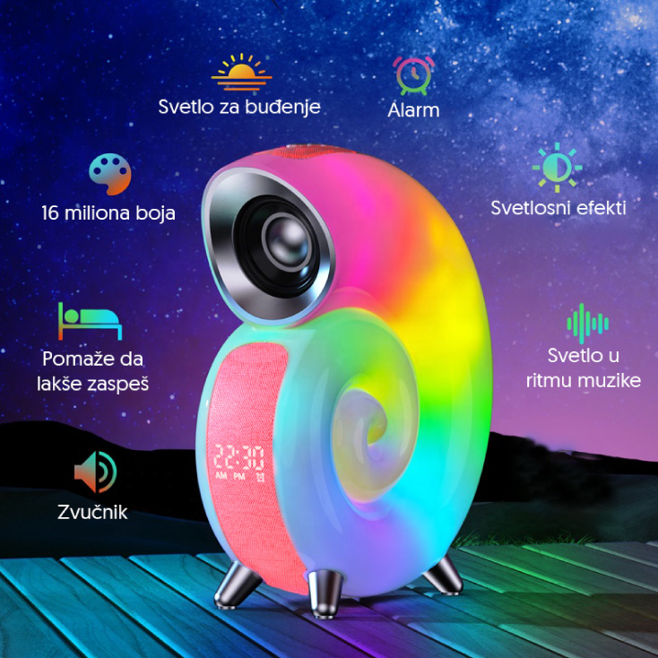 Bluetooth RGB zvučnik