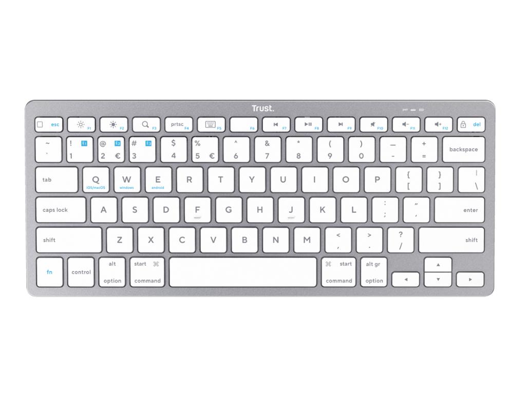Tastatura TRUST BASICS Bluetooth/SRB/siva