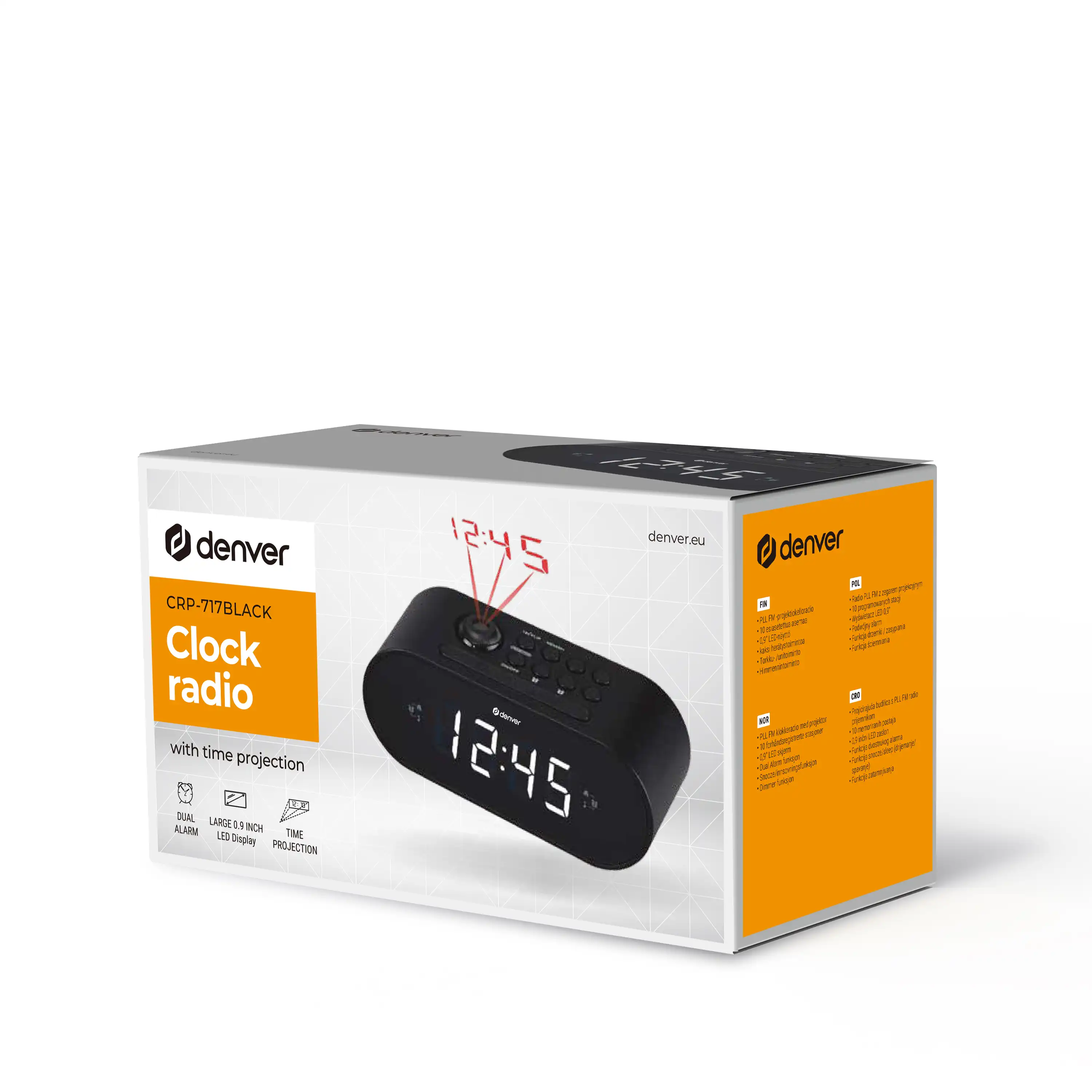 DENVER radio sat CRP-717 Crni