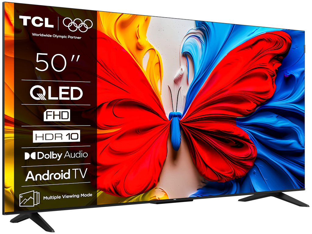 Televizor TCL 50S5K/QLED/50"/Full HD/60Hz/Google TV/crna