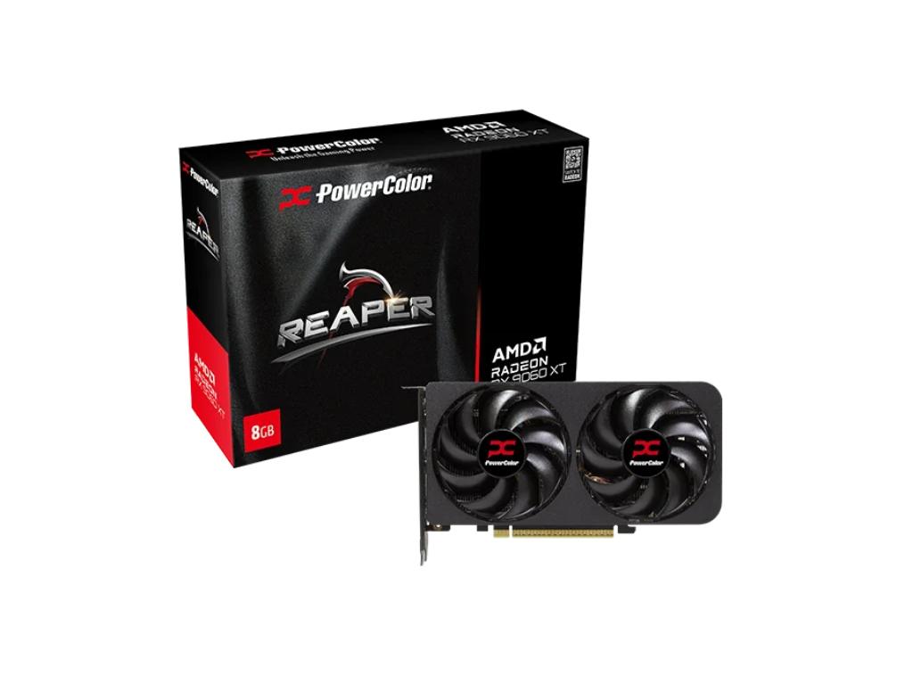Graficka karta POWER COLOR RX 9060 XT AMD/8GB/GDDR6/128bit/crna