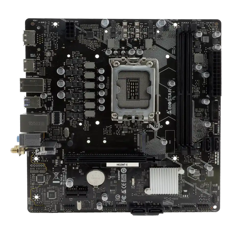 Matična ploča 1700 Biostar H610MT-E HDMI/DP M.2/USB C