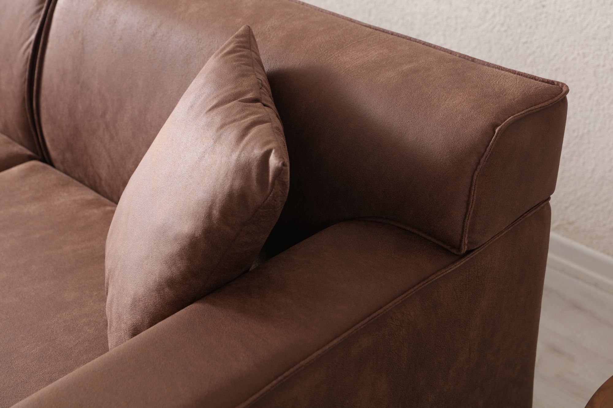 Ugaona garnitura New Petra L Corner - Konjak