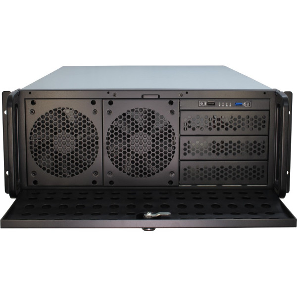 Rack-mount 4U Inter-Tech 19" 4HE ATX 4U-4129L