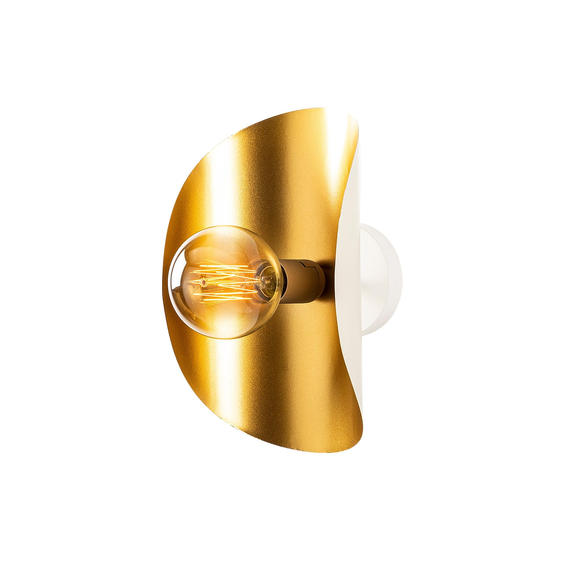 Zidna lampa Sivani - MR - 840 Bela, Zlatna