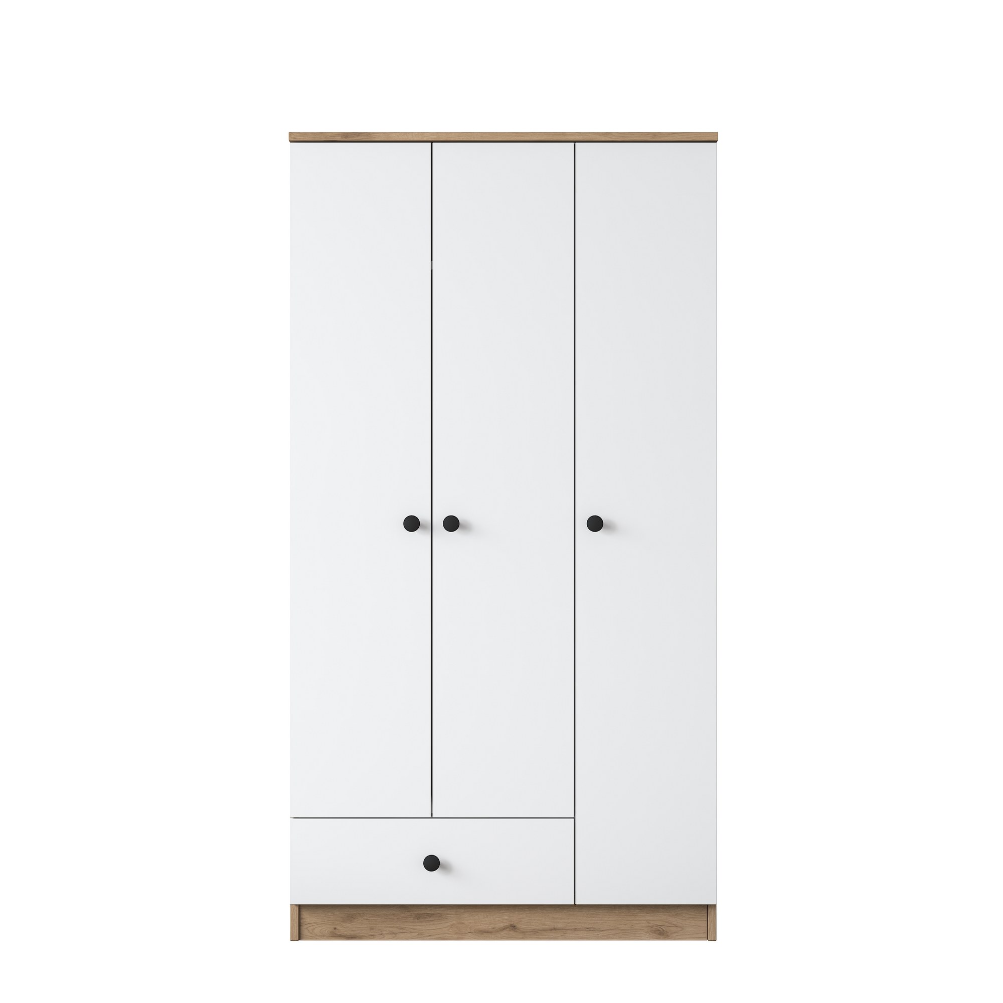 Garderobni ormar BA117 - 2253 Orah, Bela