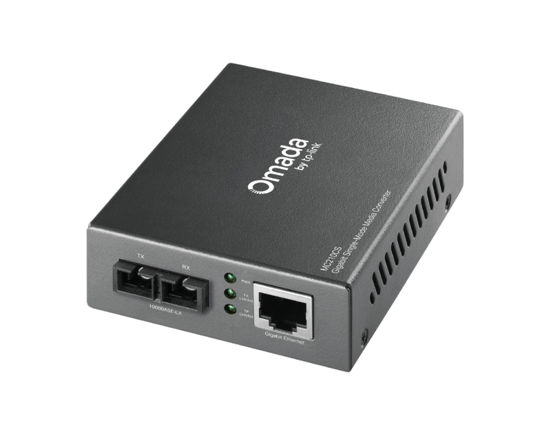 MC210CS Gigabit fiber single-mode konverter dometa do15km