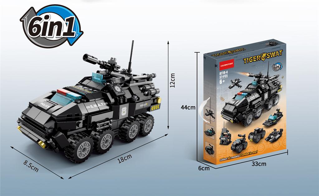 Kocke policijsko vozilo