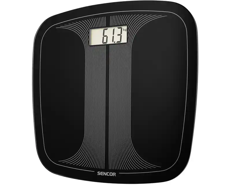 Telesna vaga Sencor SBS 2406BK/150kg/LCD Displej/crna