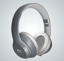 READY2MUSIC Headset BT Rival, silver