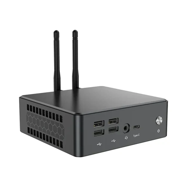 Mini PC Zeus MPI12 Intel i5-1235U 10C 4.4 GHz/DDR4 8GB/m.2 256GB/LAN/Dual WiFi/BT/HDMI/DP/USB C