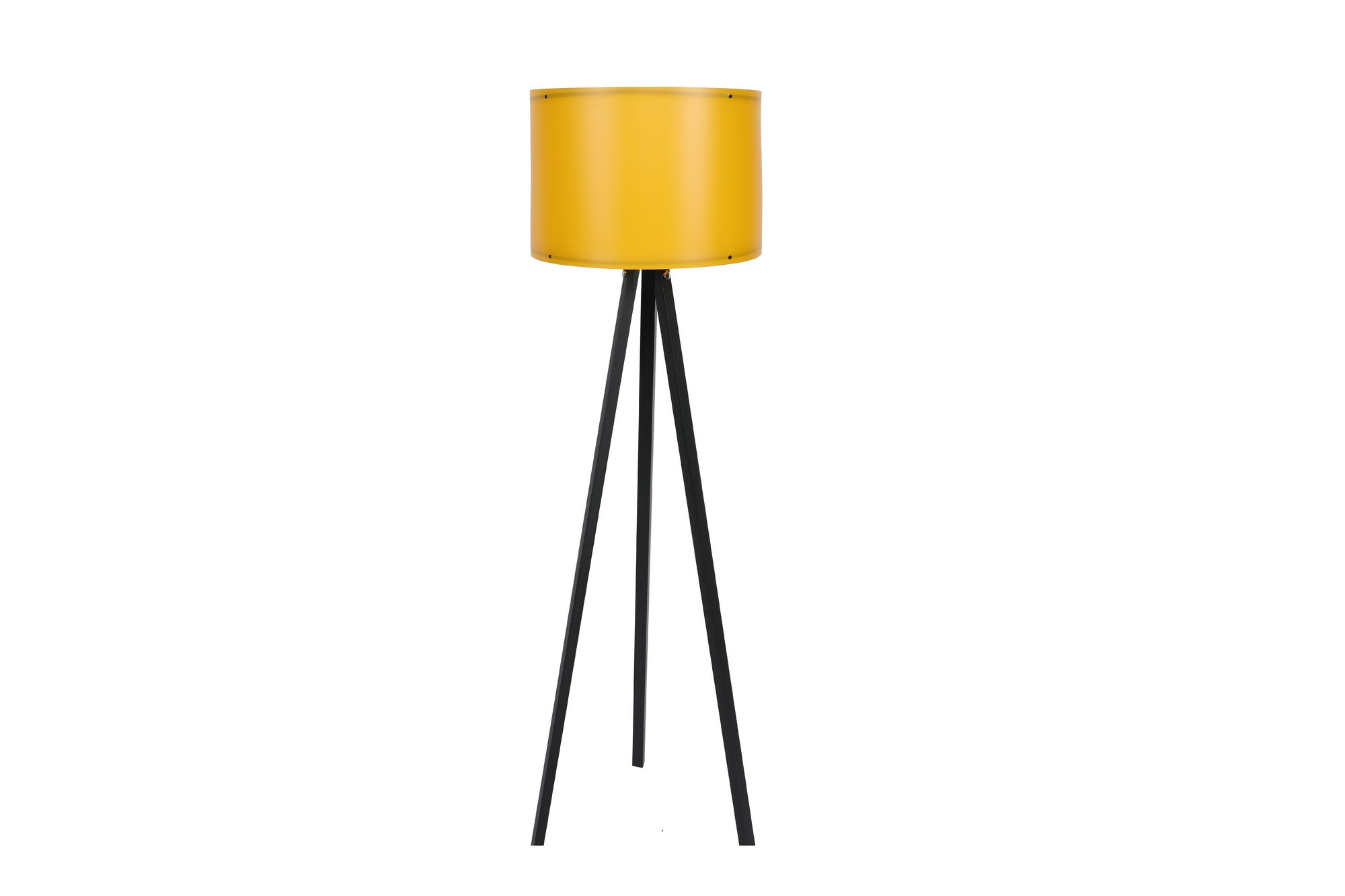 Podna lampa 114 Žuta, Crna