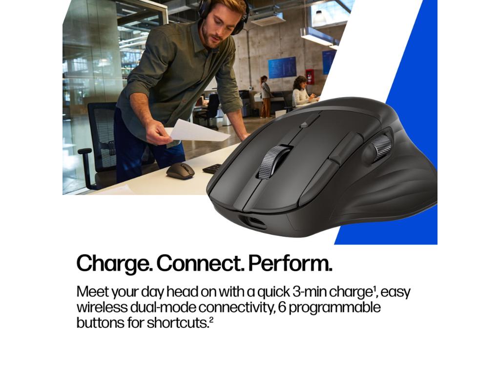 Miš HP 780M Ultra-Fast/Multi device/6000dpi/crna