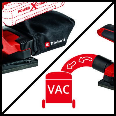 EINHELL Akumulatorska vibraciona brusilica TC-OS 18/187 Li Solo