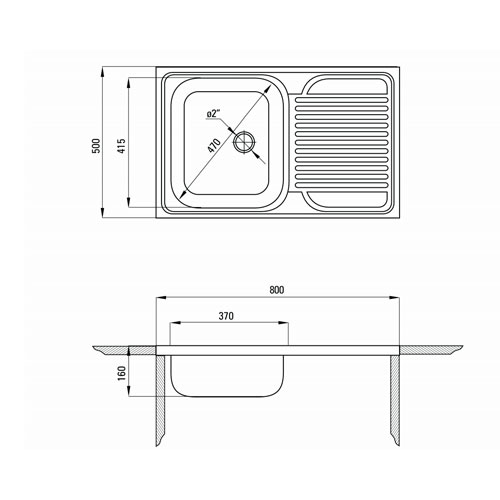Deante Sudopera Tango 80/IX/0 ZM5 0110