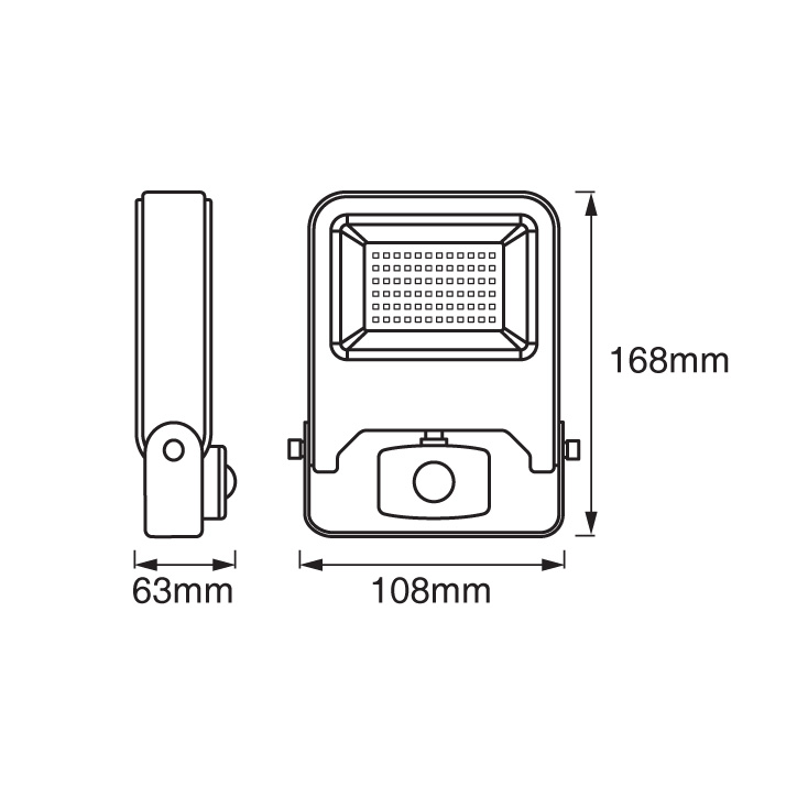 LEDVANCE LED reflektor sa PIR senzorom 10W