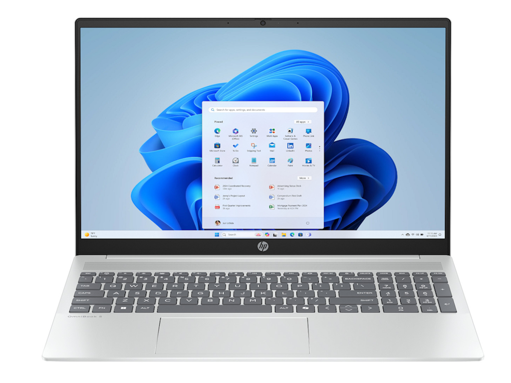 Laptop HP OmniBook 5 16-ba1005nm DOS/16"2K AG/Core 7-150U/32GB onboard/1TB/backlit/3g/srebrna