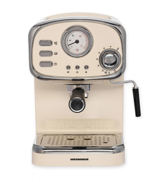 Espresso aparat HEINNER Retro HEM-1100CR 15bar/1,25l