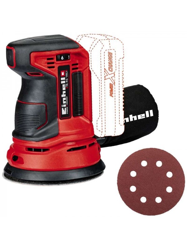 EINHELL Akumulatorska ekscentrična brusilica TE-RS 18 Li Solo aku
