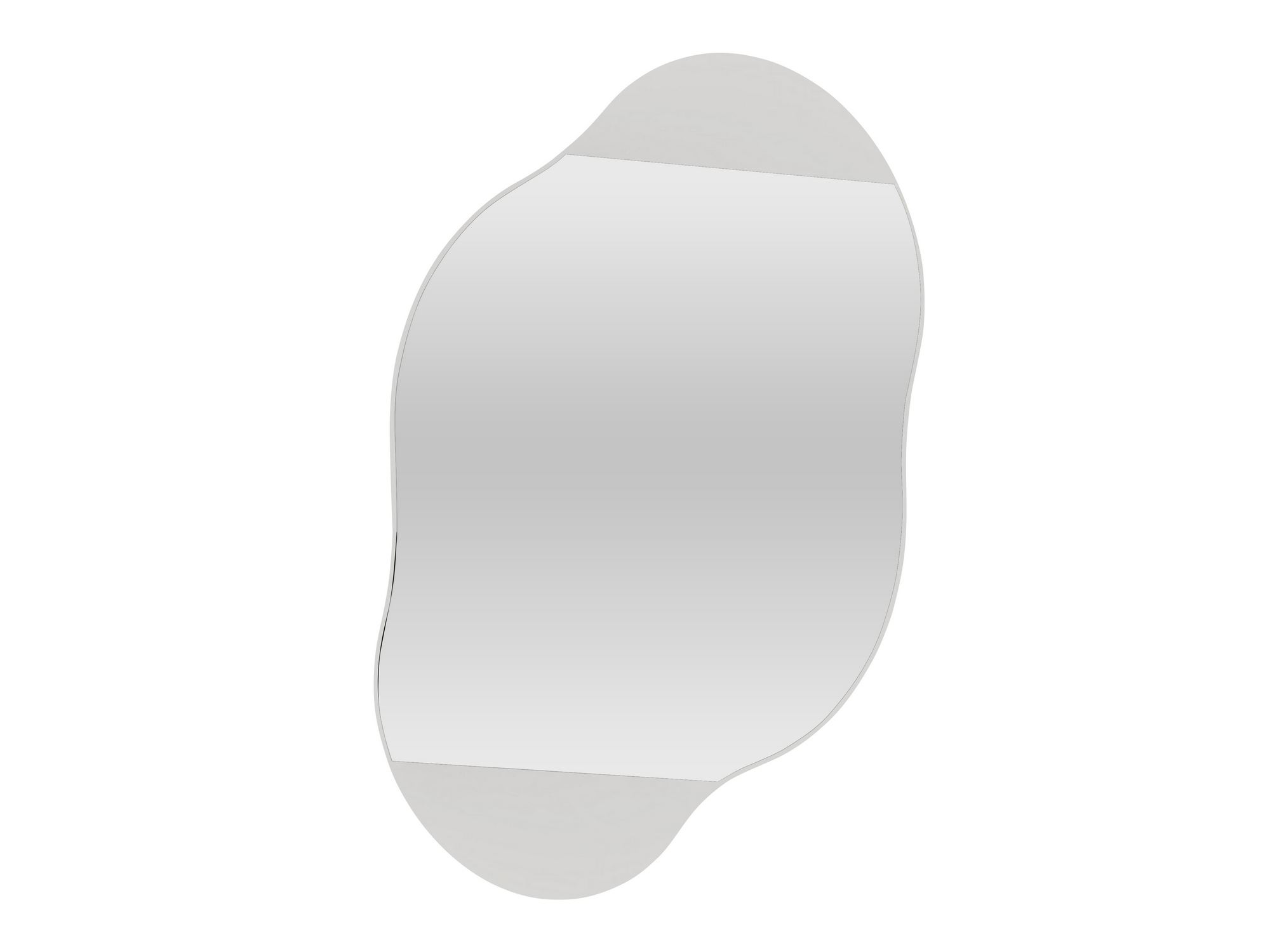 Kupatilski ormarić Cloud Storage Bathroom Wall Mirror - Bela