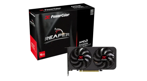 Graficka karta POWER COLOR RX 9060 XT 16G-A Reaper AMD/16GB/GDDR6/128bit/crna
