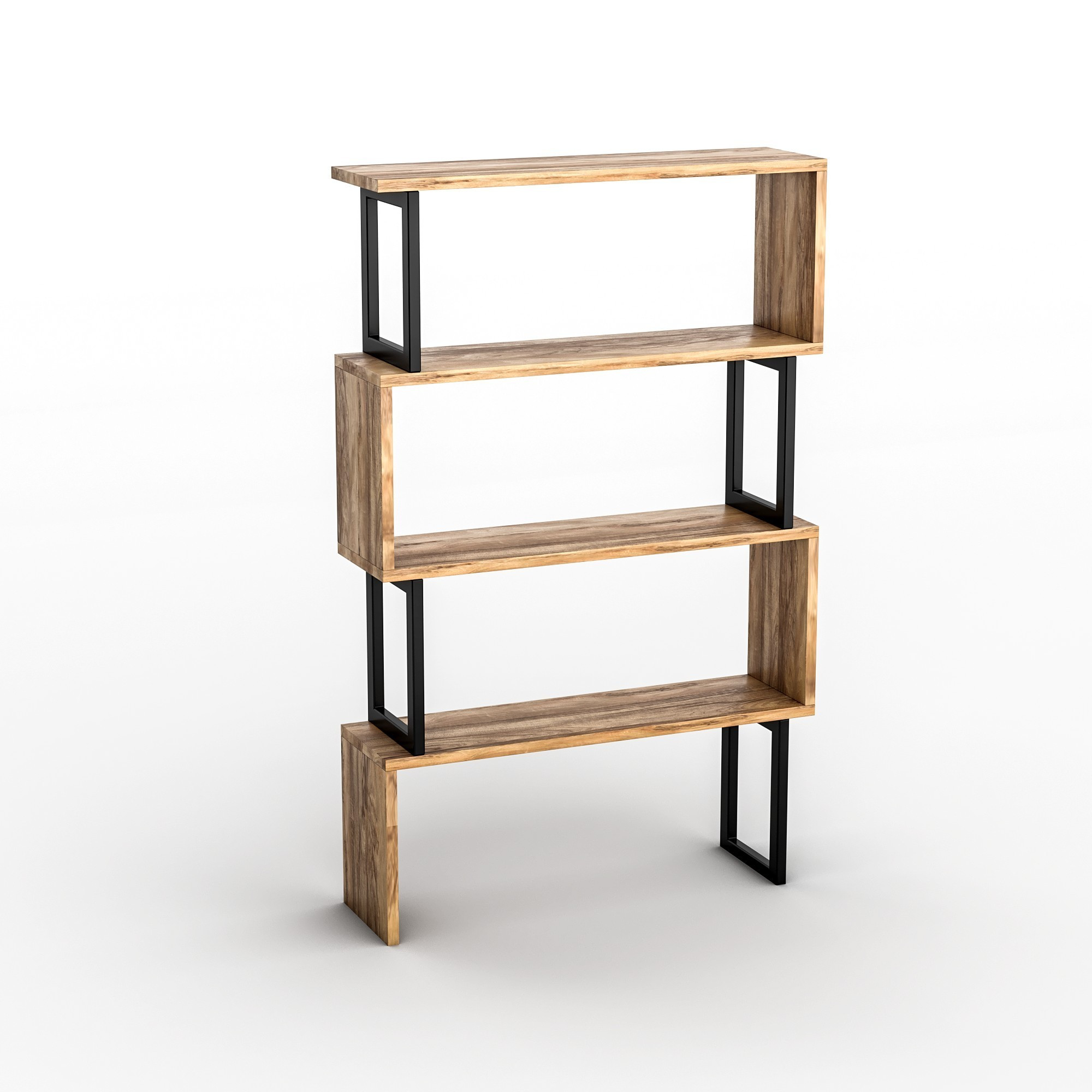 Polica za knjige Ceylan - Orah