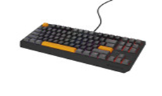 GENESIS Keyboard Gaming Backlight Thor 230 TKL Anchor Gray Positive RGB RD US