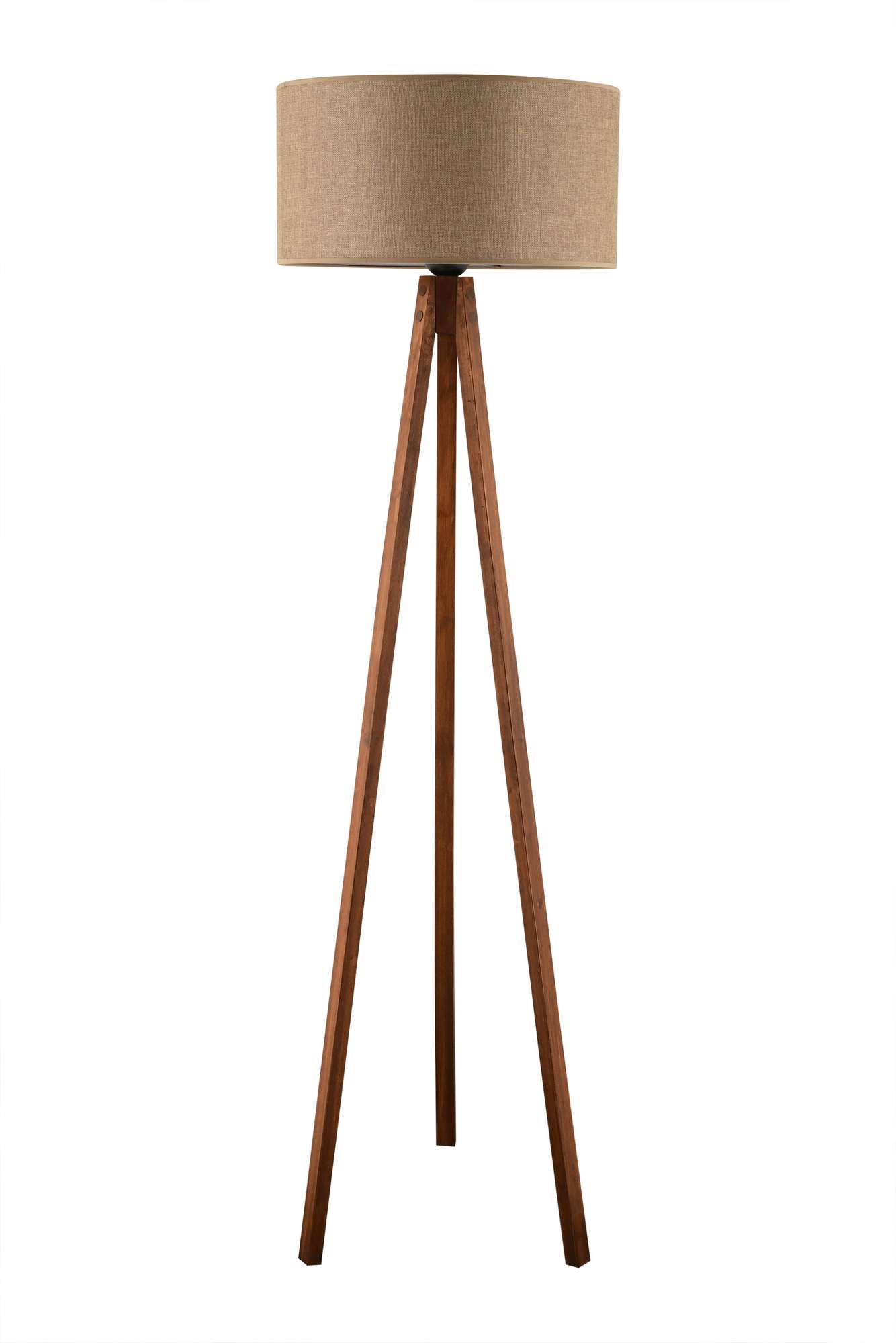 Podna lampa 64910 Bež, Orah