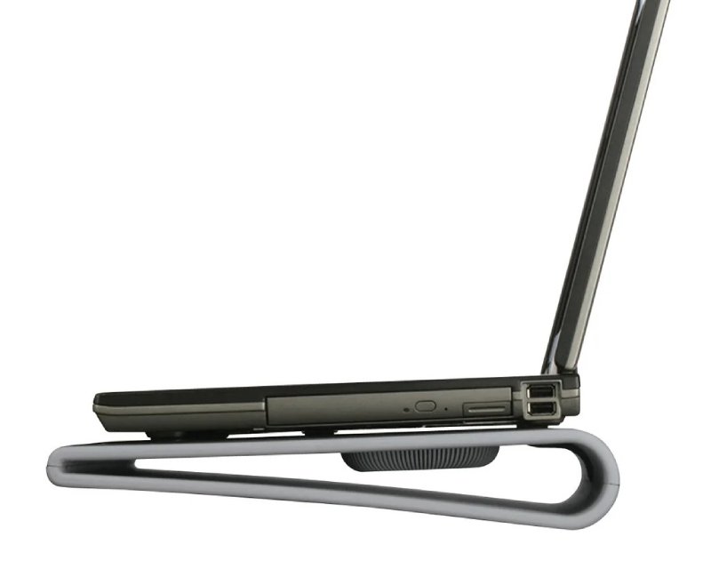 Postolje i hladnjak za laptop 15-17 inča AWE55GL, crno-sivo