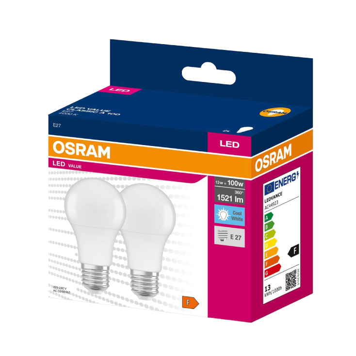 2 kom. LED sijalice OSRAM hladno bela 13W