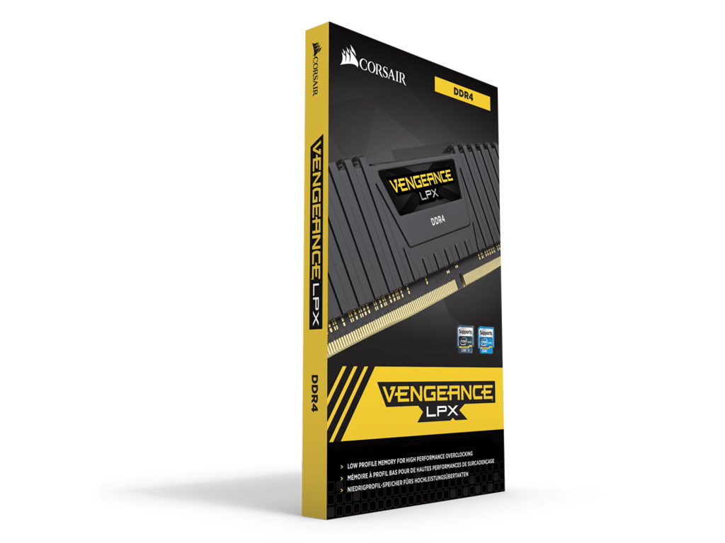 Memorija CORSAIR VENGEANCE 16GB(1x16GB)/DIMM/DDR4/3200MHz/C16/1.35V/LPX