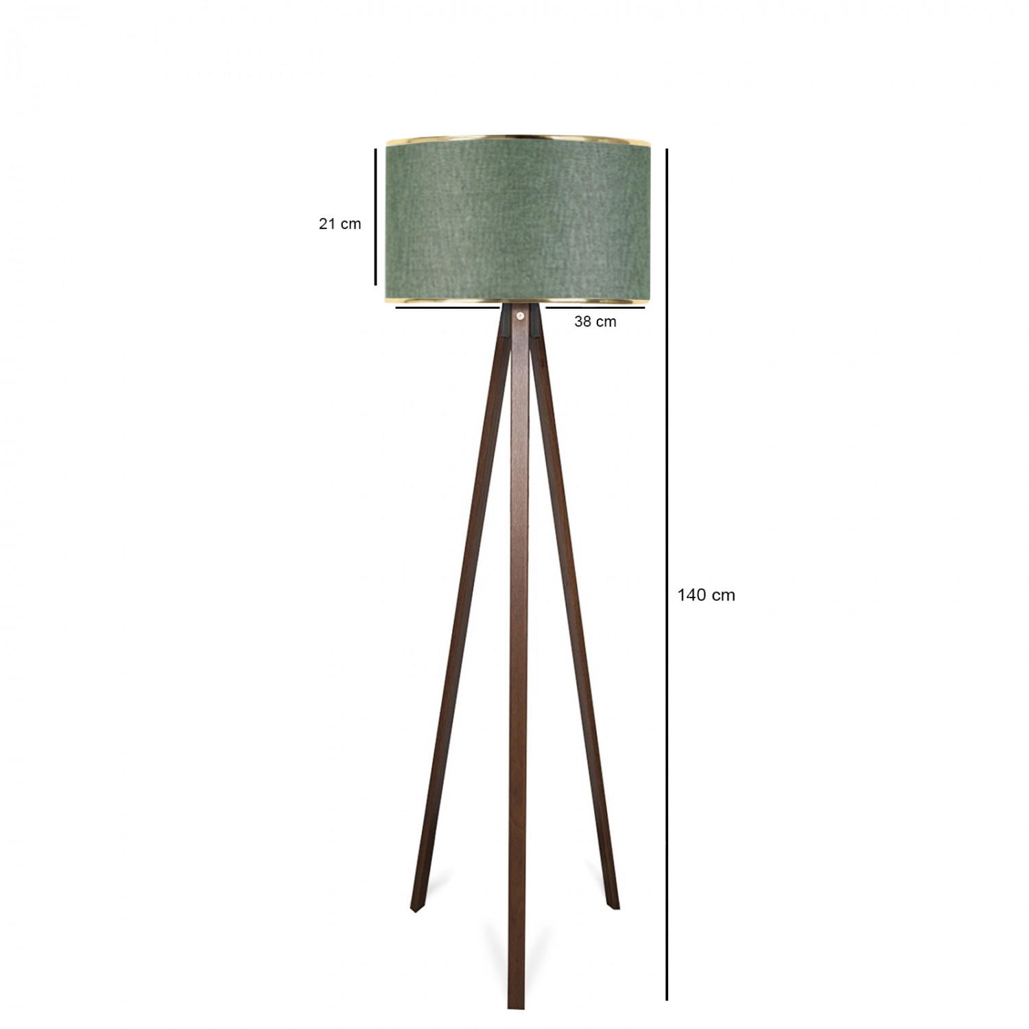 Podna lampa AYD-2985 Kaki