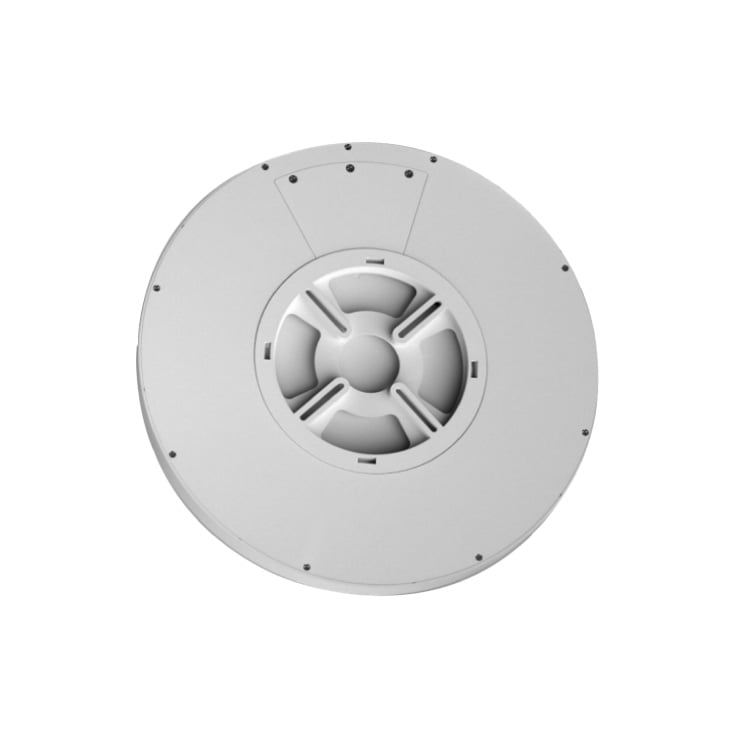 Bela LED plafonjera 18W, promenljiva boja svetla, senzor