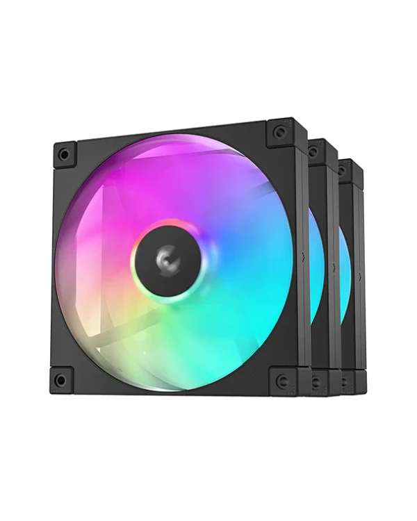 Ventilator 3-in-1 Pack DeepCool FD14Â ARGB Black, R-FD14-BKAPN3-G