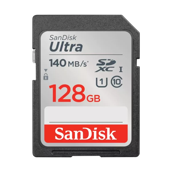 SanDisk SDXC 128GB Ultra 140MB/s Class 10 UHS-I