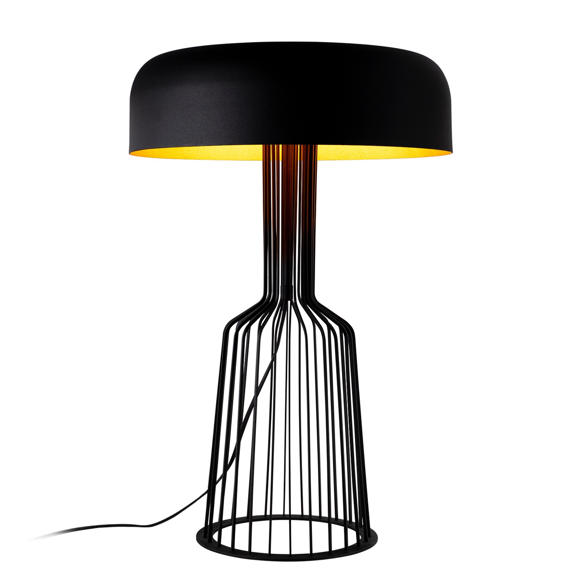 Stona lampa Fellini - MR-123 Crna, Zlatna