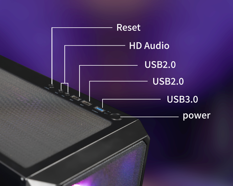 Kućište V212 CASE (BLACK)