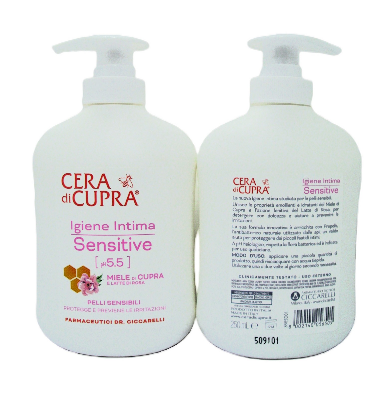 CERA DI CUPRA intimni sapun 250ml Sensitive