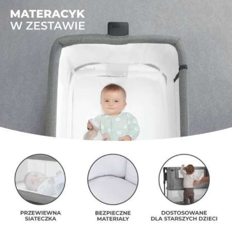 KINDEKRAFT KOLEVKA NESTE GROW LIGHT GREY FULL WOOD