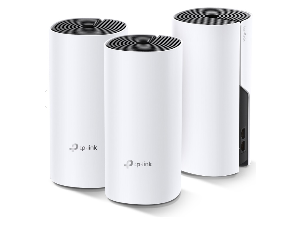 Mrežni mesh sistem TP-LINK DECO E4(3-PACK) Wi-Fi/AC1200/867Mbps/300Mbps/2x LAN/2 antene