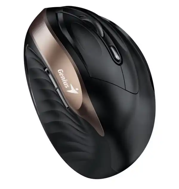 Bežični vertikalni miš Genius Ergo 8250S Champagne gold1600DPI