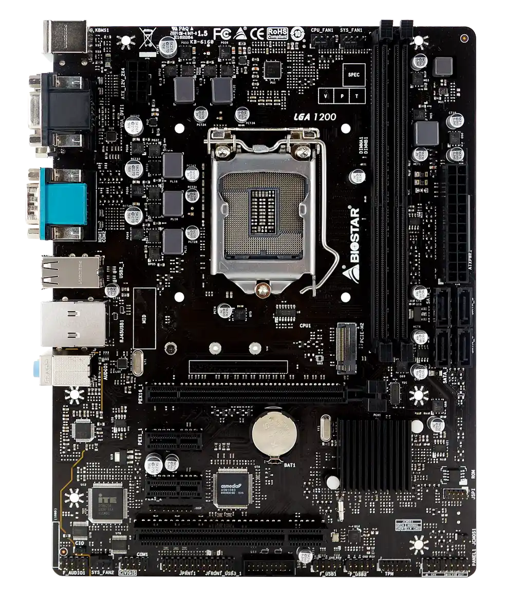 Matična ploča 1200 Biostar H410MHG VGA/HDMI/DVI/M.2/RS232