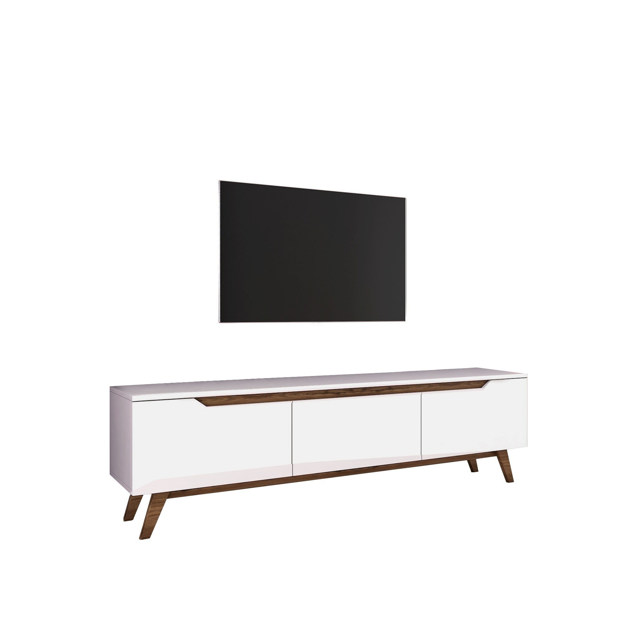 TV komoda D1 - 794 Bela, Orah