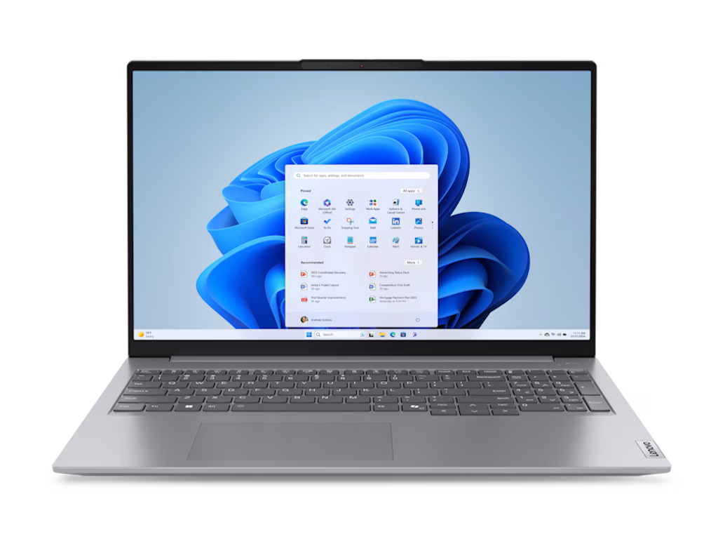 Laptop Lenovo ThinkBook 16 G7 ARP DOS/16" WUXGA/Ryzen 5-7535HS/16GB/512GB SSD/SCR/backlit SR/siva