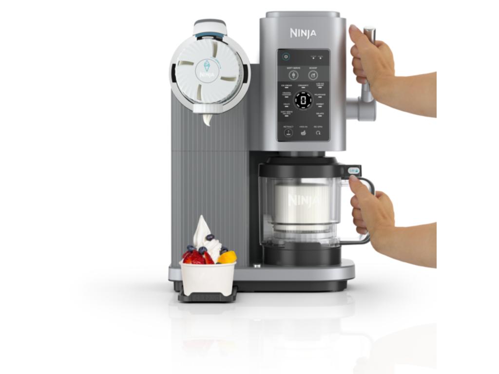 Aparat za sladoled NINJA NC701EU  Creami&Swirl 13u1/800W/siva