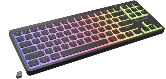 GENESIS Keyboard Gaming Wireless Backlight Thor 430 TKL Black RGB OPS US