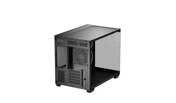 Kucište DeepCool CG330/Micro-ATX/ITX/ATX PS2/SFX/SFX-L/bez napajanja/kaljeno staklo/ARGB/crna