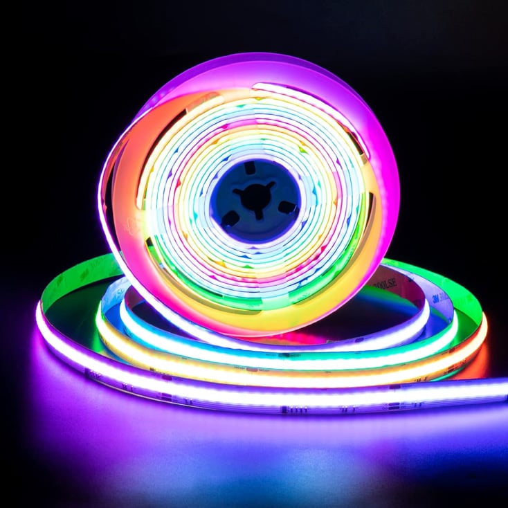 RGB pixel COB LED traka 432 LED/m WS2811F IP20 12V